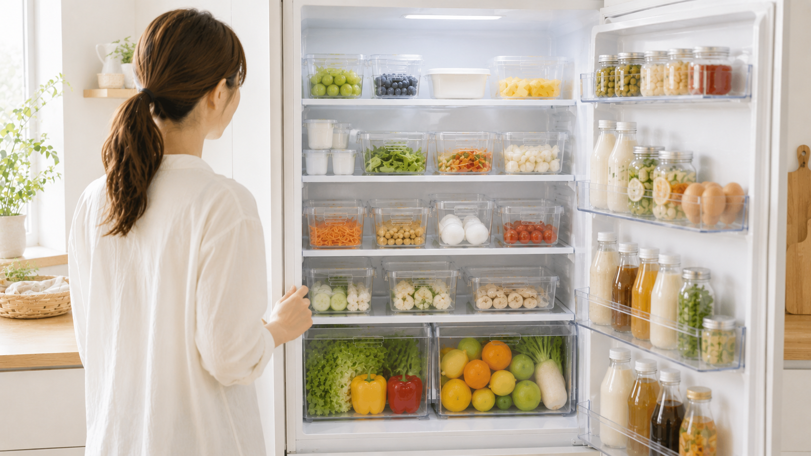 買い物前に冷蔵庫を確認する習慣
