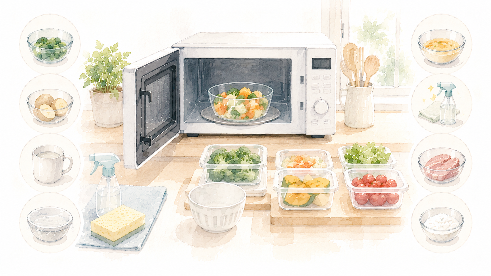 目的別に見直す電子レンジの使い方