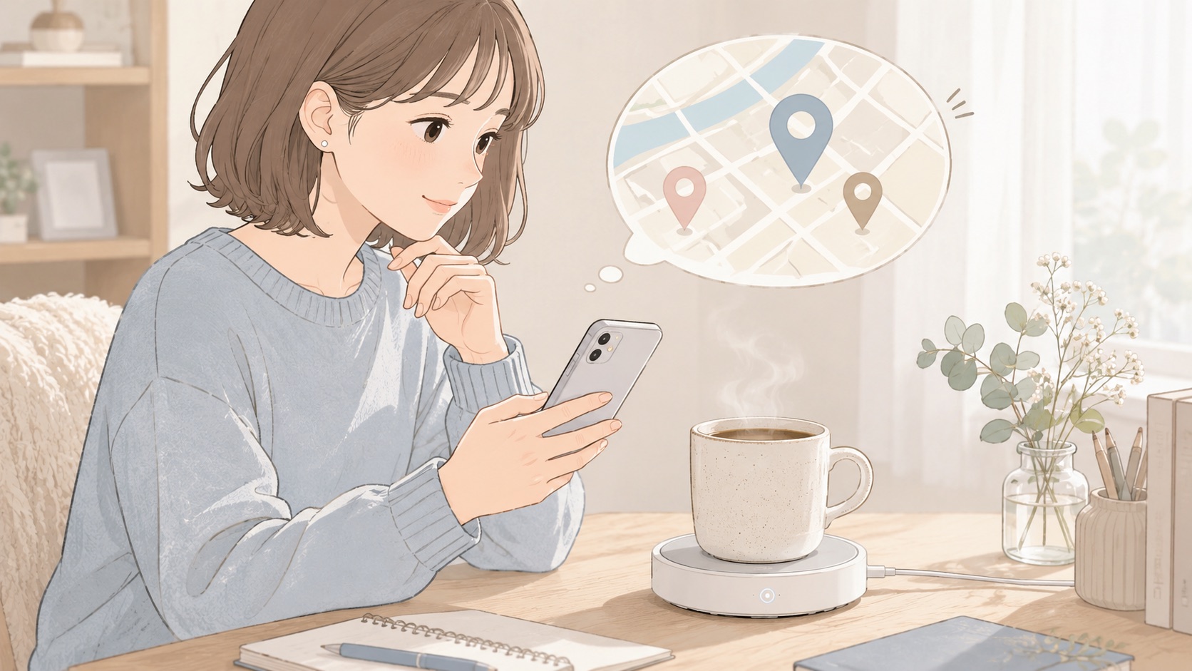 カップウォーマーを買える場所を比較するイメージ