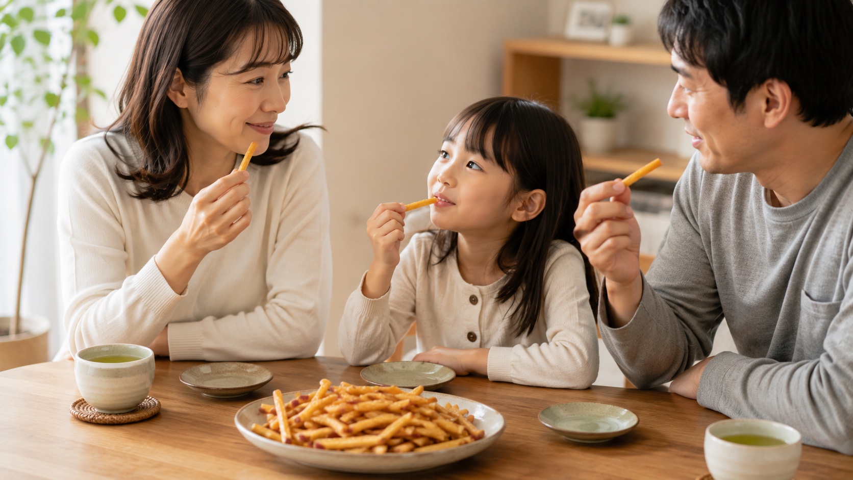 塩けんぴの口コミや内容量を確認するイメージ