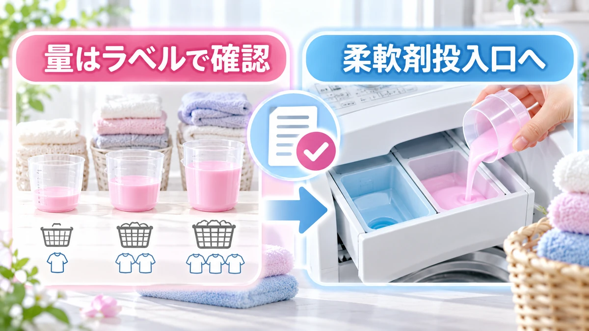 洗剤・柔軟剤・ビーズの違いと、併用の考え方