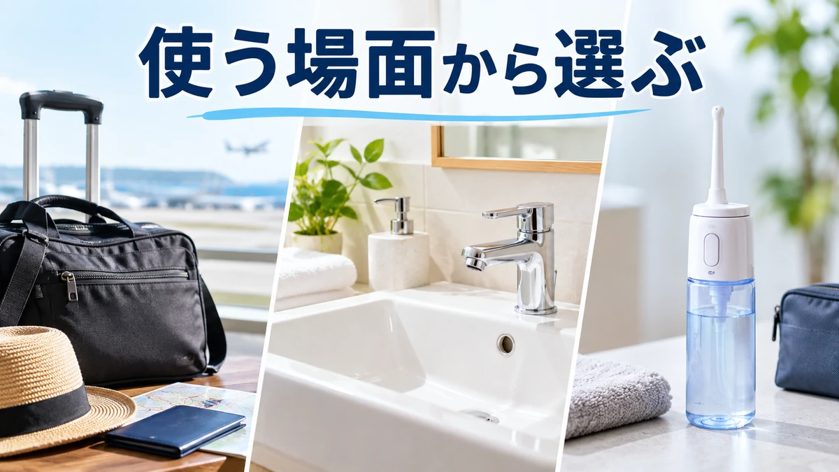 携帯用で何を優先するかを分かりやすく示す図解画像